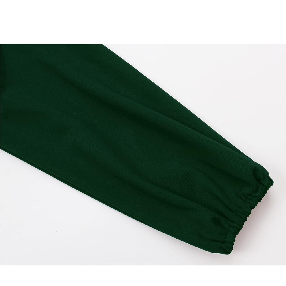 Emerald Green Tie-Waist Jumpsuit - Picture 4 of 5